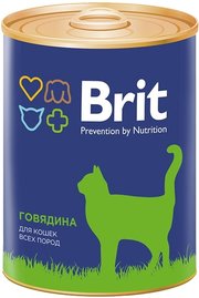 Brit Premium Canned with Beef 0.34 kg фото