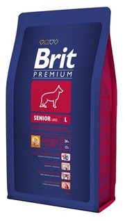 Brit Корм для собак Premium Senior L фото